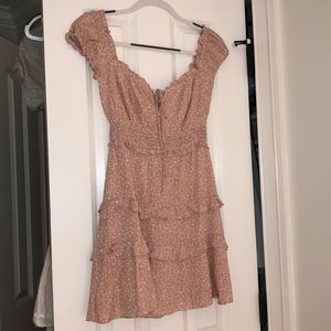 Blush Pink Floral Sundress